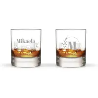 Libbey Tumbler Glas mit Gravur - Set von 2