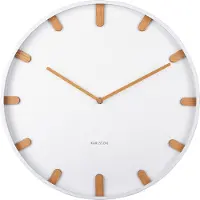 Karlsson - Wanduhr Grace - Weiß - Ø40cm