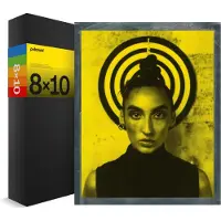 Polaroid 8x10 Duochrome Film Black & Yellow