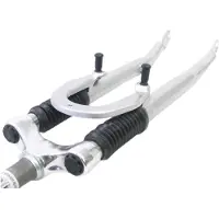 Vwp Vorderradgabel 28 elastisch hybrid Zoll 1 Zoll Silber
