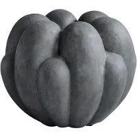101 Copenhagen Bloom Vase Mini Dunkelheit Grau - , Grau, Keramik