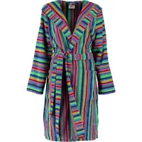 Cawö Bademantel 7049 Kort Kapuze Multi Damen-40 / 42