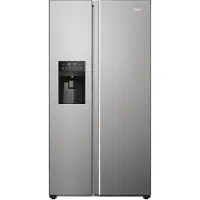 Haier - HSR5918DIMP - Side-by-Side - Edelstahl - NoFrost - Festwasseranschluß