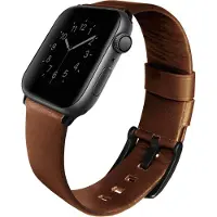 Uniq Armband für Smart Watch Echtleder 40 mm Mondain Apple Watch 4