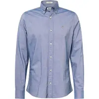 Gant Langarmhemd "Slim Fit Oxford Hemd strukturiert langlebig dicker" Oxford Hemd Slim Fit