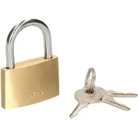 BRÜDER MANNESMANN BRšDER Vorh„ngeschloss, (B)60 mm, kurzer Bgel