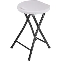 Sunnydays Klapp-Hocker Klappstuhl Klapphocker Stuhl 30 x 30 x 45 (H) cm 223208