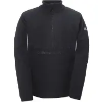 2117 of Sweden Trollebo, Fleecepullover, Herren, schwarz
