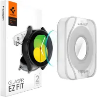 Spigen EZ FIT Glas.tR Displayschutzfolie mit Applikator für die Samsung Galaxy Watch 4 / 5 - 44 mm - Transparent