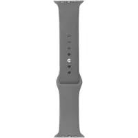 BlueBuilt Silikonarmband Schwarz für Apple Watch 44/45/46 mm