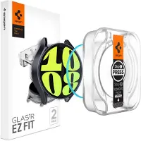 Spigen EZ FIT Glas.tR Displayschutzfolie mit Applikator für die Samsung Galaxy Watch 6 - 44 mm - Transparent