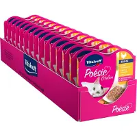 Vitakraft Poésie Création mit Huhn und Gemüse in Sauce Nassfutter Katze (15 x 85 g)