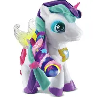 Vtech KidiPet Friends STYLA, MA LICORNE MAQUILLAGE MAGIQUE, 4 Jahr(e), Batterien erforderlich, AA, Stoff, Weiß