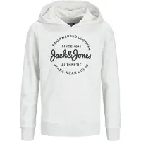 Jack & jones Junior Sweatshirt Forest 12249715 Weiß Standard Fit