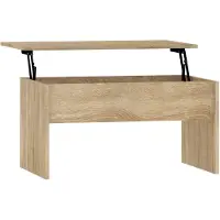 vidaXL Couchtisch Sonoma-Eiche 80x50,5x41,5 cm Holzwerkstoff
