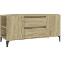 vidaXL TV-Schrank Sonoma-Eiche 102x44,5x50 cm Holzwerkstoff