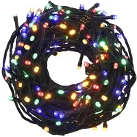 vidaXL LED-Lichterkette mit 300 LEDs Mehrfarbig 30 m PVC