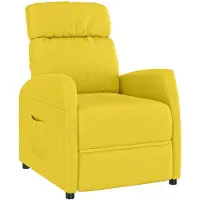 vidaXL Relaxsessel Dunkelgrau Stoff