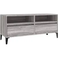 vidaXL TV-Schrank Grau Sonoma 100x34,5x44,5 cm Holzwerkstoff