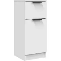 vidaXL Sideboard Weiß 30x30x70 cm Holzwerkstoff