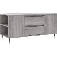 vidaXL Couchtisch Grau Sonoma 102x44,5x50 cm Holzwerkstoff