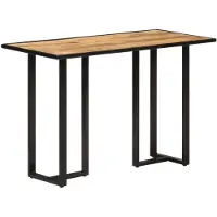 vidaXL Esstisch 110x55x75,5 cm Massivholz Mango