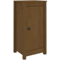 vidaXL Sideboards 2 Stk. Honigbraun 39x35x80 cm Massivholz Kiefer