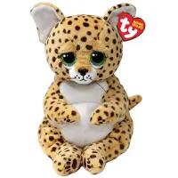 TY Beanie Babies Bellies – Lloyd Leopard – Mittel – 24 cm – Kuscheltier