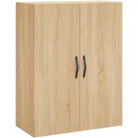 vidaXL Wandschrank Sonoma-Eiche 69,5x34x90 cm Holzwerkstoff
