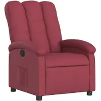 vidaXL Relaxsessel Weinrot Stoff