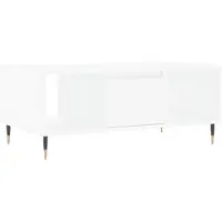 vidaXL Couchtisch Weiß 90x50x36,5 cm Holzwerkstoff