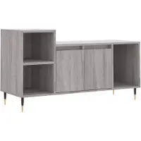 vidaXL TV-Schrank Grau Sonoma 100x35x55 cm Holzwerkstoff