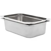 vidaXL Gastronormbehälter 2 Stk. GN 1/1 150 mm Edelstahl