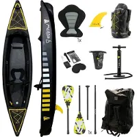 Yellowv Kayak Aufblasbares Kajak