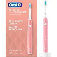 Braun Oral-B - Elektrische Schallzahnbürste 'Pulsonic Slim Clean 2000' in Pink 1 St Zahnbürste
