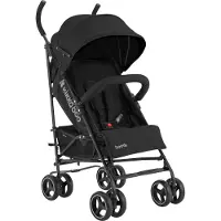 Kikkaboo Beetle 2023 Kinderwagen Schwarz Schwarz One Size