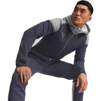 Puma Team Cup Casuals Kapuzenjacke Herren - Marine