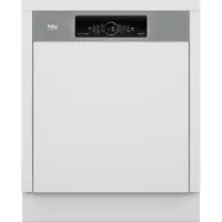 Beko BDSN3844M0X Geschirrspüler (teilintegrierbar, 598 mm breit, 43 dB (A), C)