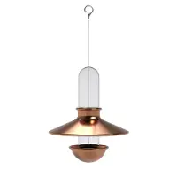 Eva Solo Vogelfutterspender Futtertrog Borosilicatglas Kupfer
