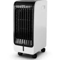 Costway 3in1 Mobile Klimaanlage 75W, Klimagerät 3 Stufen, inkl. Fernbedienung, 6L Tank, 8H Timer & 2 Kühlakkus, Luftbefeuchter, Luftreiniger, Ventilator, Luftkühler