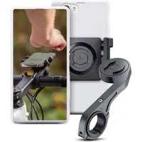 SP Connect Roadbike Bundle Universal Clamp SPC+ Fahrrad-Handyhalterung - Schwarz