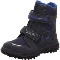 Superfit Jungen Winter Boots blau, Goretex Ausstattung, mittlere Weite, molliges Warmfutter
