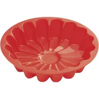 Guardini Silikon-Kuchenform in Rot - (H)5 x Ø 22,5 cm - onesize