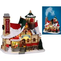 Lemax Santa's Chalet mit 4,5V-Adapter Weihnachten (mix)
