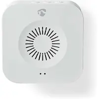 Nedis Wificdpc20Wt Smartlife Gong 433 Mhz Zubehör für: Wificdp10Gy / Wificdp30Wt / Wificdp40Cwt Batteriebetrieben 4 Töne 4.5 V Dc / 5 V Dc Einstellbare Lautstärke Weiß
