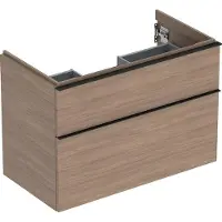 Geberit 502.305.JH.1, Grau, Holz, 2 Schublade(n), 888 mm, 476 mm, 615 mm