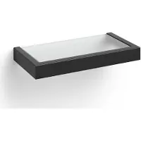 Zack Badezimmerregal Schwarz Linea