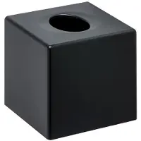 Geesa Papiertuch-Box freistehend Hotel - schwarz matt