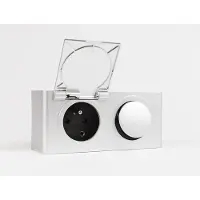 Beaux Lunel Kombibox Steckdose und Schalter