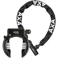 Axa Set Solid Plus Ringschloss + Linq City Kette 100/7 Schwarz